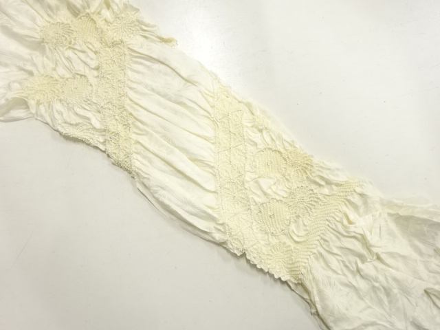 正絹　絞り　帯揚げ